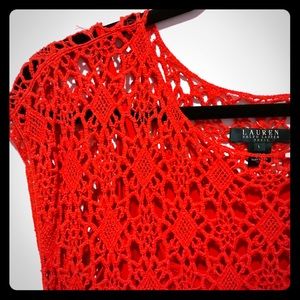 Lauren Ralph Lauren Crochet Dress